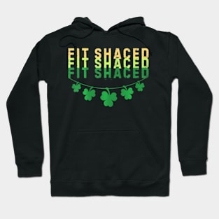 Fit Shaved-Irish St Patricks Day Shamrock 2024 Hoodie